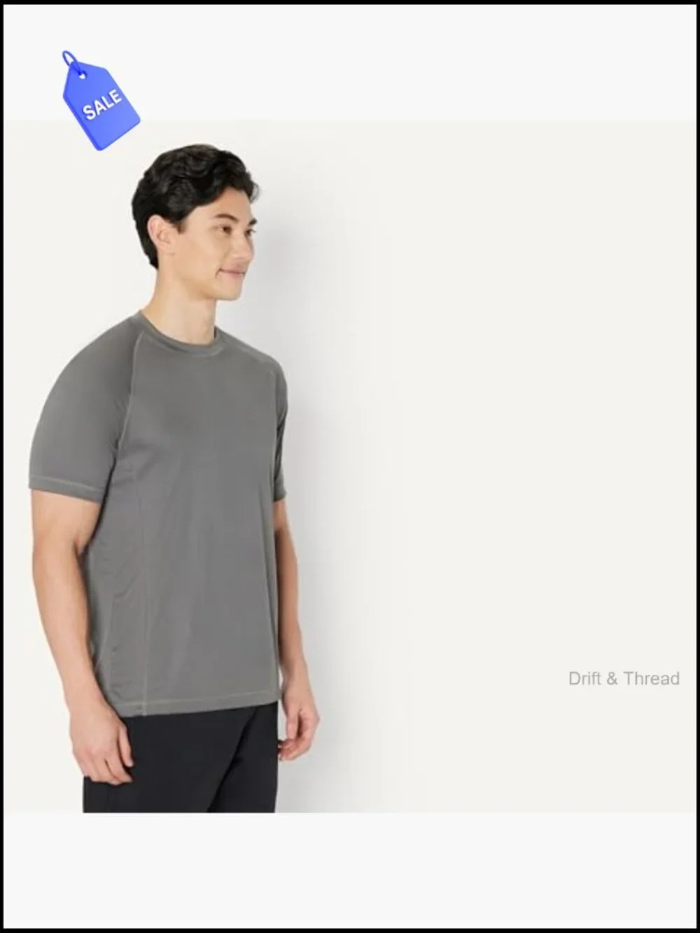 Men's Slim-Fit Short-Sleeve Quick-Dry UPF 50 Swim Tee